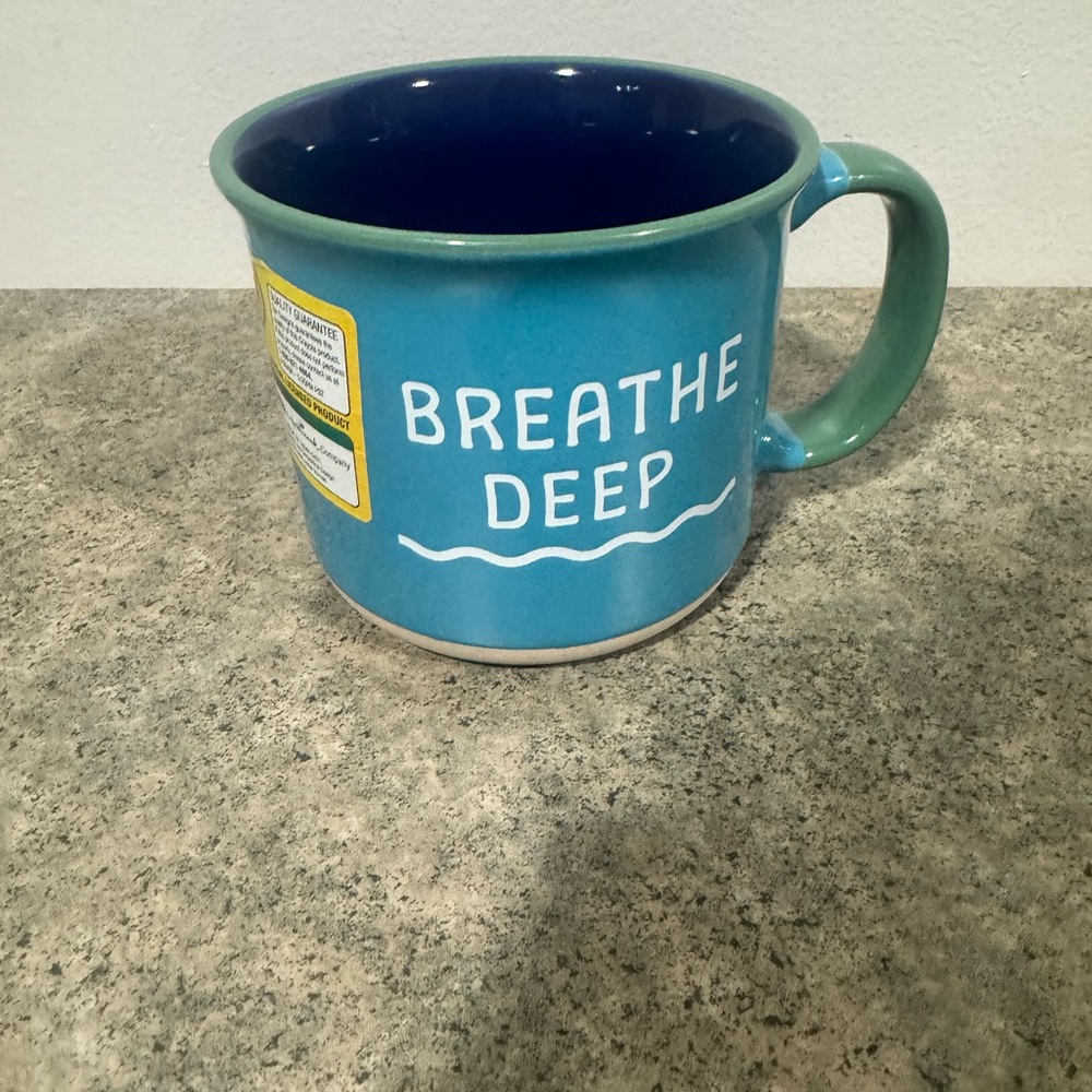 Crayola Blue and Green Mug